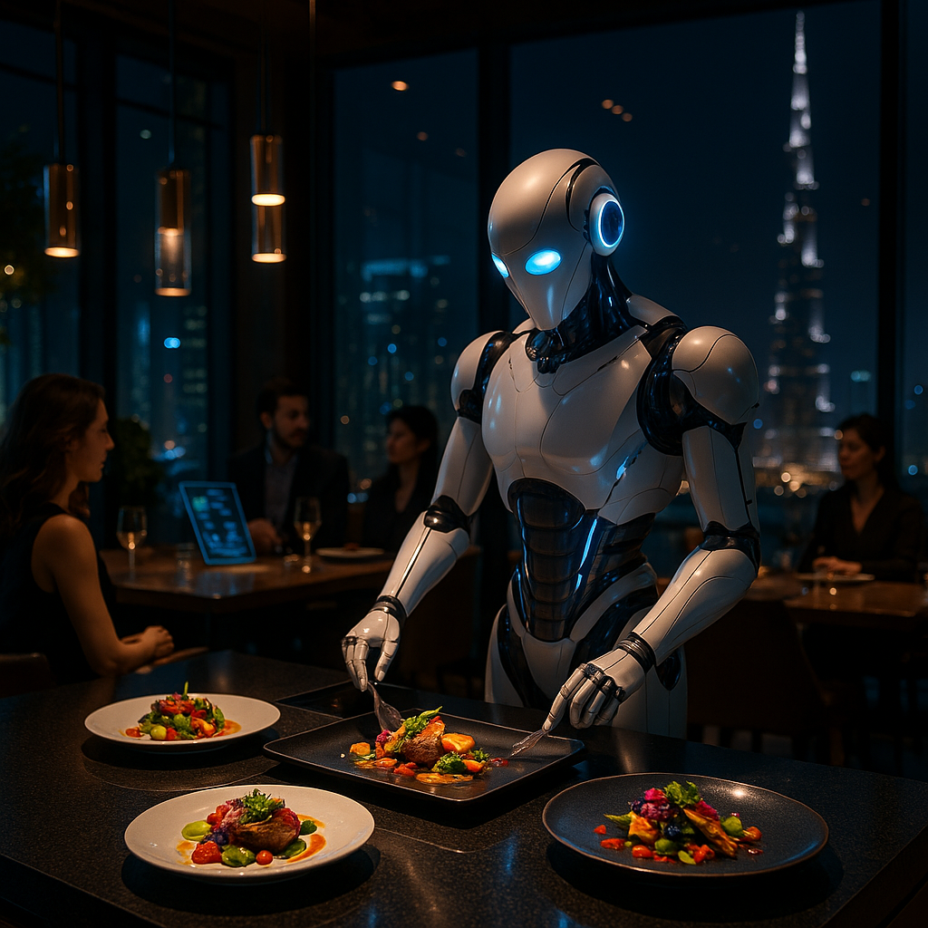 Dubai's Futuristic Culinary Experience: Meet the World's First AI Chef at WOOHOO